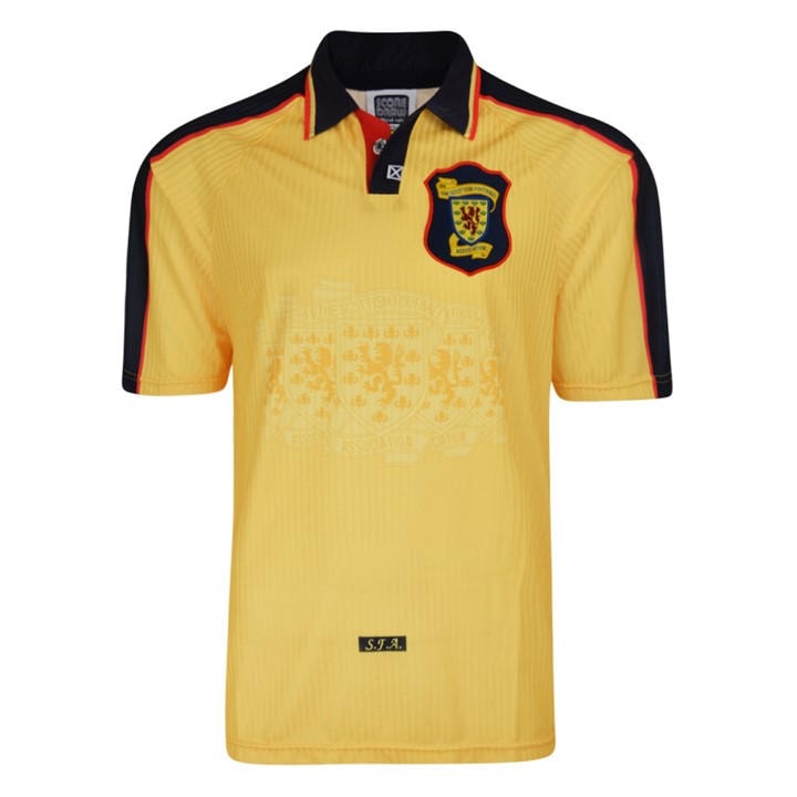 Scotland  Men's   Away 1998 Retro Football Shirt, Football by Score Draw in Size 2XL, Sports Direct
