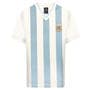 Blue/White - 10 - Score Draw - Argentina 1990 World Cup Finals No 10 Home Retro Shirt