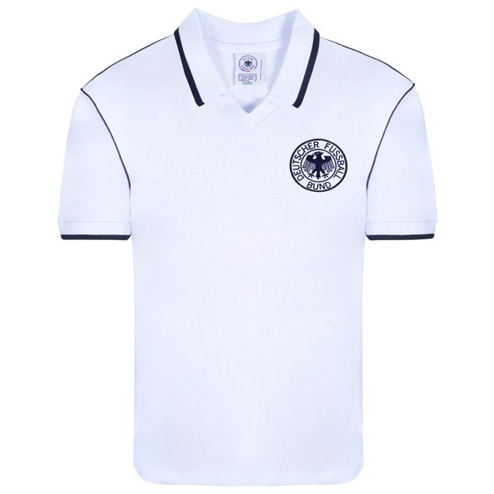 Germany  Men's   Home Shirt 1978, Football by Score Draw in Size XL, Sports Direct