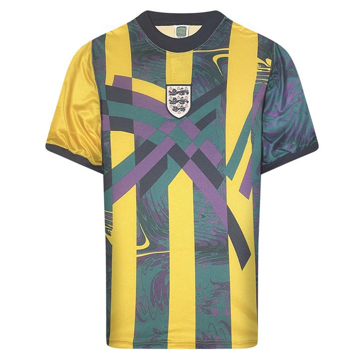 England  Men's   Goalkeeper Shirt 1996, Football by Score Draw in Size 2XL, Sports Direct