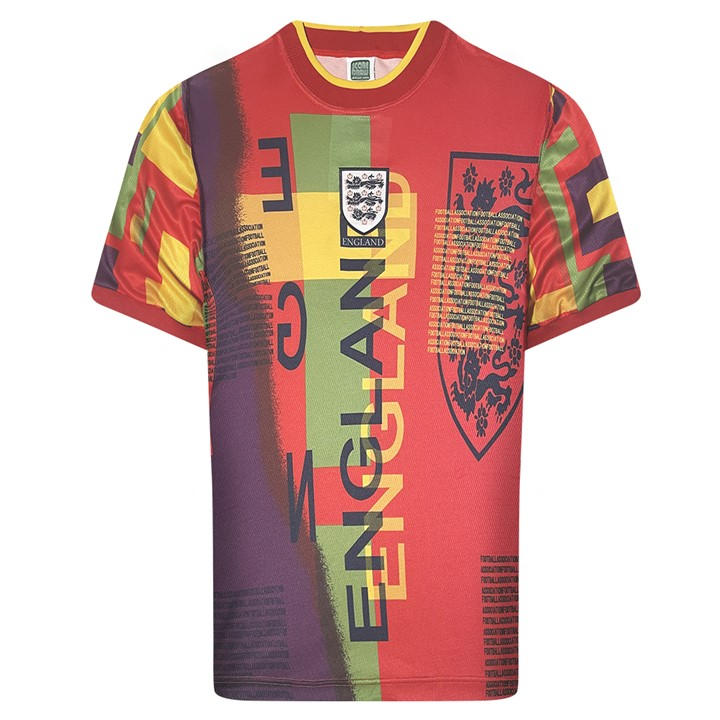 England  Men's   Goalkeeper Shirt 1996, Football by Score Draw in Size L, Sports Direct