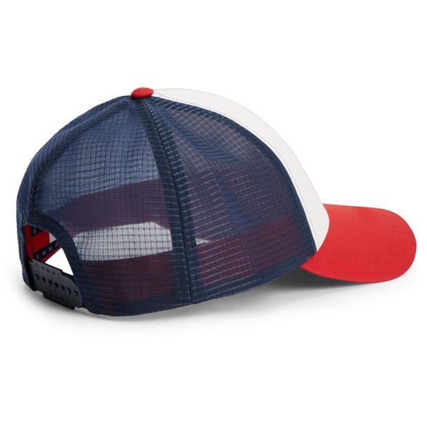 White / Red / Navy - Tommy Jeans - Heritage Trucker Cap