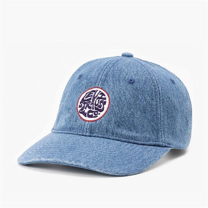 Levis Men's Blue Graphic Essential Baseball Cap in Size Mens, Sports Direct