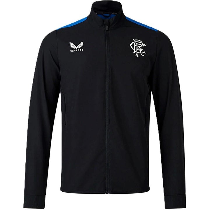 Rangers  Men's   Anthem Jacket 23/24 , Football by Castore in Size L, Sports Direct