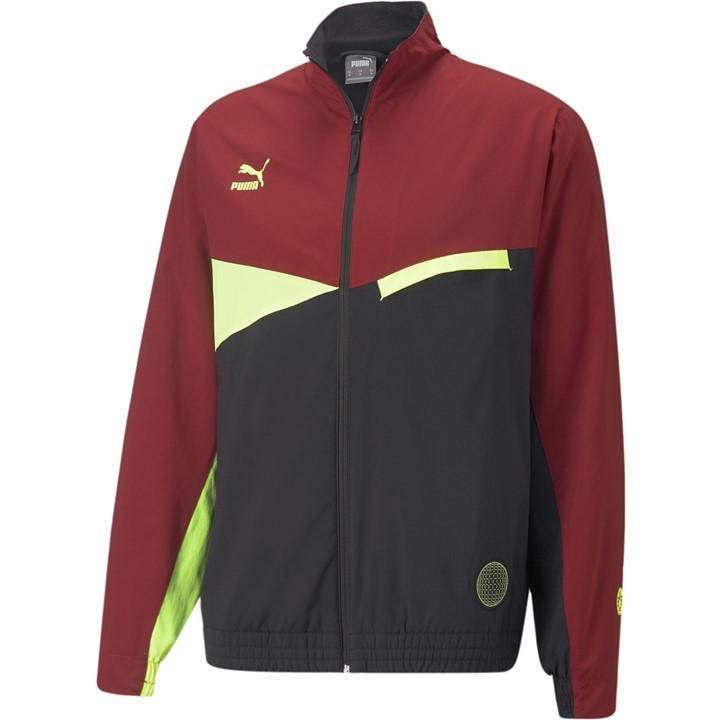 Borussia Dortmund  Men's   Rain Anorak Jacket, Football by Puma in Size M, Sports Direct