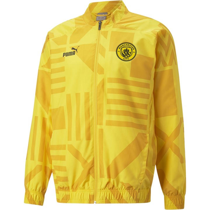 Mcfc  Men's   Prematch Jacket Anorak, Football by Puma in Size 2XL, Sports Direct