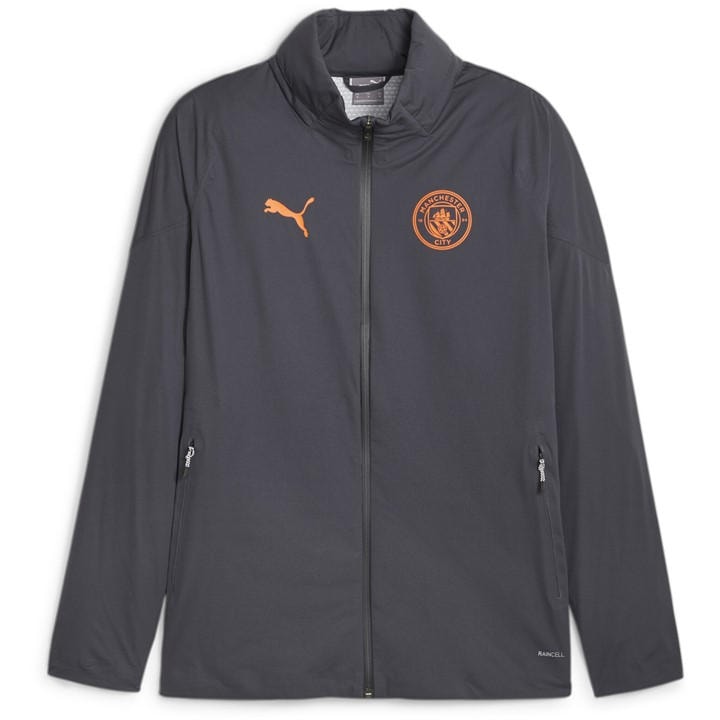 Mcfc  Men's   Training Rain Jacket Pro Anorak, Football by Puma in Size XL, Sports Direct