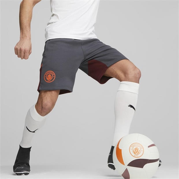 Strong Grey - Puma - Mcfc Casuals Shorts Football Short Mens