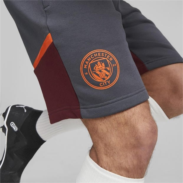 Strong Grey - Puma - Mcfc Casuals Shorts Football Short Mens