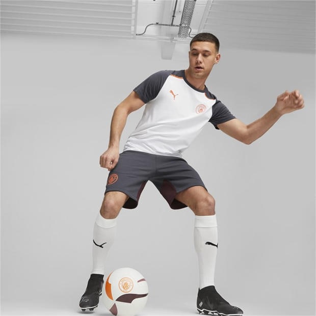 Strong Grey - Puma - Mcfc Casuals Shorts Football Short Mens
