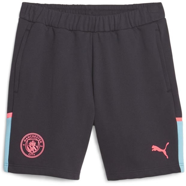 Dark Navy - Puma - Mcfc Casuals Shorts Football Short Mens