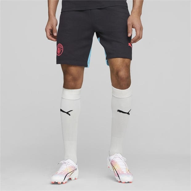 Dark Navy - Puma - Mcfc Casuals Shorts Football Short Mens