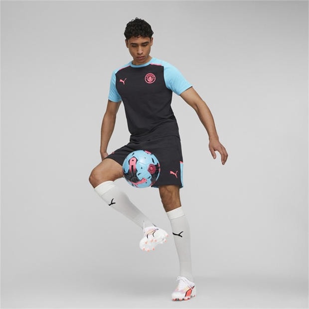 Dark Navy - Puma - Mcfc Casuals Shorts Football Short Mens