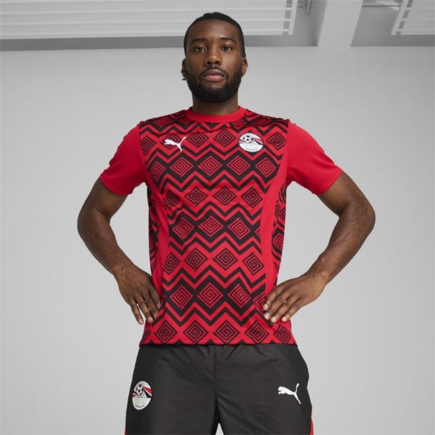 Puma Red - Puma - Efa Prematch Ss Jersey Football Shirt Mens