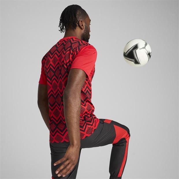 Puma Red - Puma - Efa Prematch Ss Jersey Football Shirt Mens