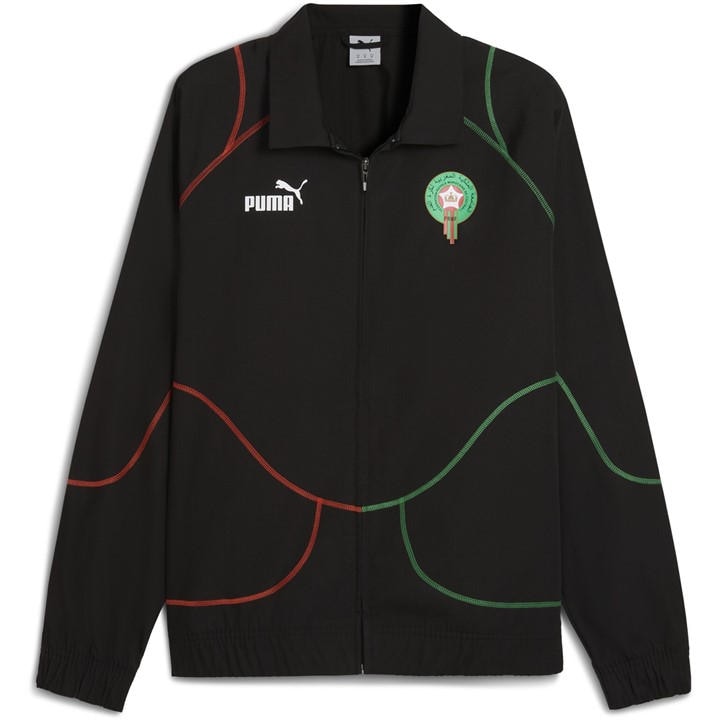 Morocco  Men's  Frmf Ftblstatet Track Jacket Tracksuit Top, Football by Puma in Size XL, Sports Direct