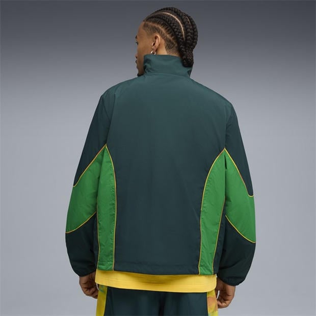 Green Terrai - Puma - Men's Mamelodi Sundowns Rain Anorak Jacket