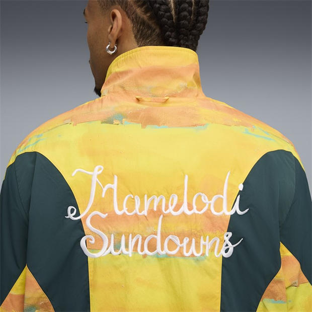Green Terrai - Puma - Men's Mamelodi Sundowns Rain Anorak Jacket