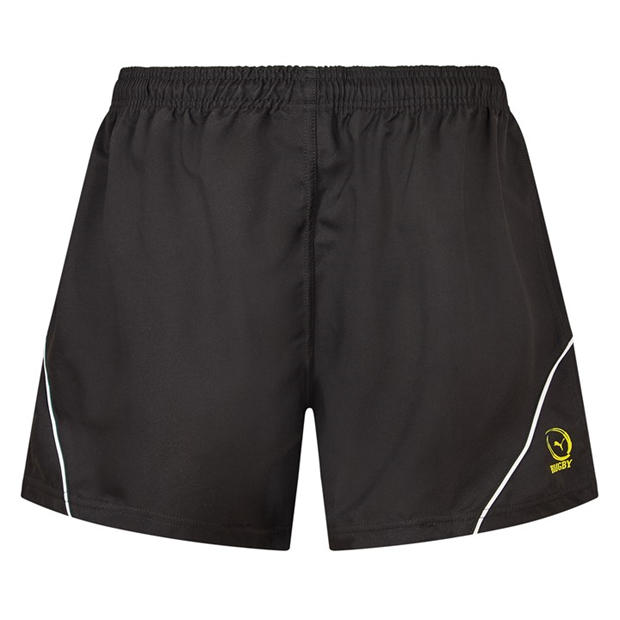 Black - Puma - (8) Pwr-C 5.10 Rugby Shorts Mens