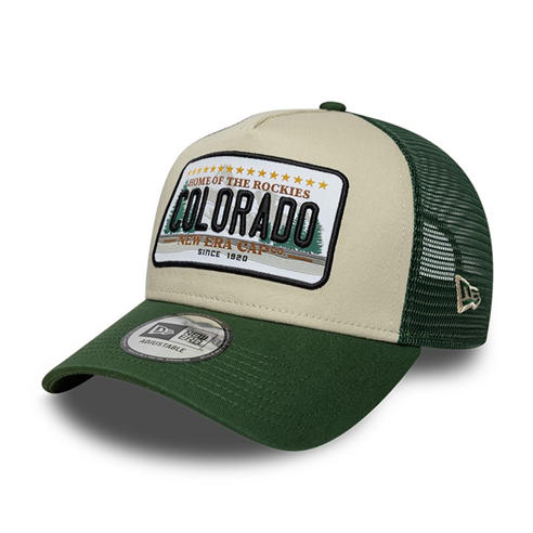 New Era - A-Frame Licence Plate Cotton Trucker Cap