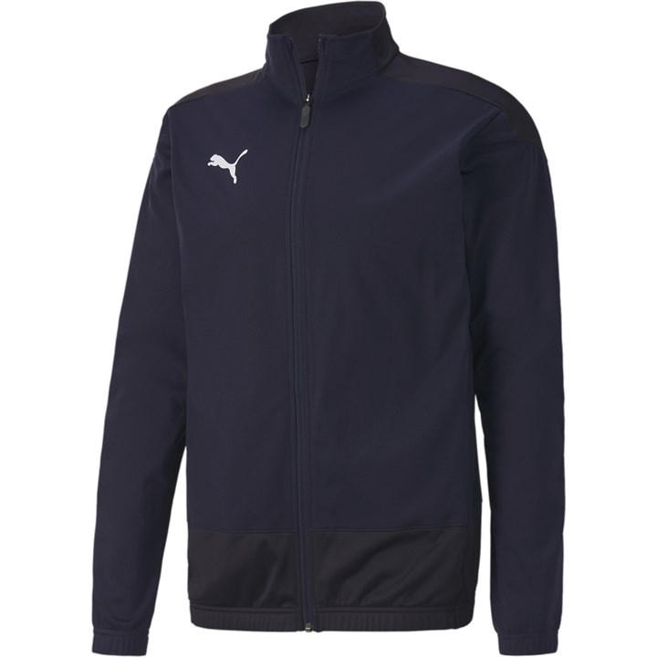 Puma Men' Blue Teamgoal Licence Training Tracksuit Top in Size S, Sports Direct