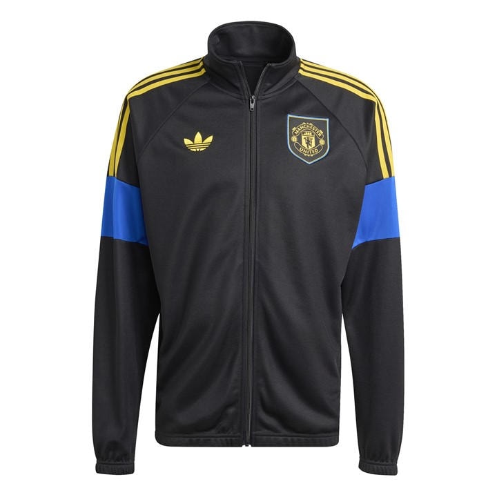 Manchester United  Men's   Lfstlr Tracksuit Top, Football by adidas in Size 2XL, Sports Direct