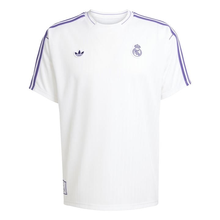 Real Madrid  Men's   Icon T-Shirt , Football by adidas in Size XL, Sports Direct