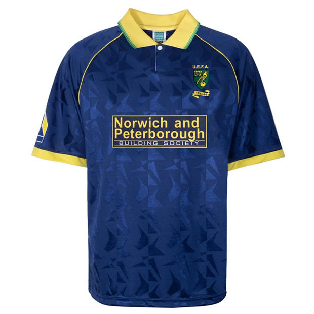 SD Norwich City Retro Away Shirt 1993 Adults