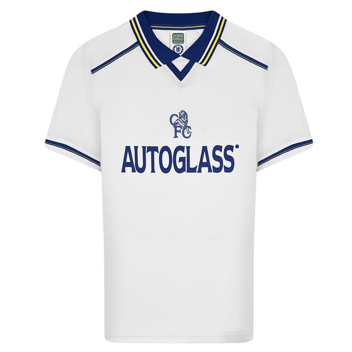 Chelsea  Men'   Away Shirt 1999, Football by Score Draw in Size S, Sports Direct