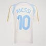White/Ice Blue - adidas - Men's Messi Hot Short Sleeve T-Shirt