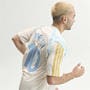White/Ice Blue - adidas - Men's Messi Hot Short Sleeve T-Shirt