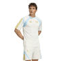White/Ice Blue - adidas - Men's Messi Hot Short Sleeve T-Shirt