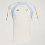 White/Ice Blue - adidas - Men's Messi Hot Short Sleeve T-Shirt