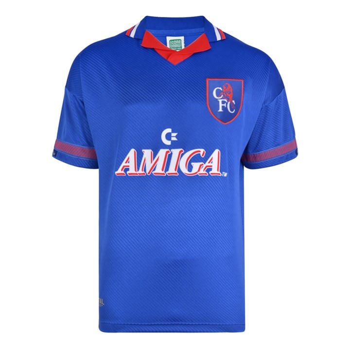 Chelsea  Men'   Home Shirt 1994, Football by Score Draw in Size S, Sports Direct