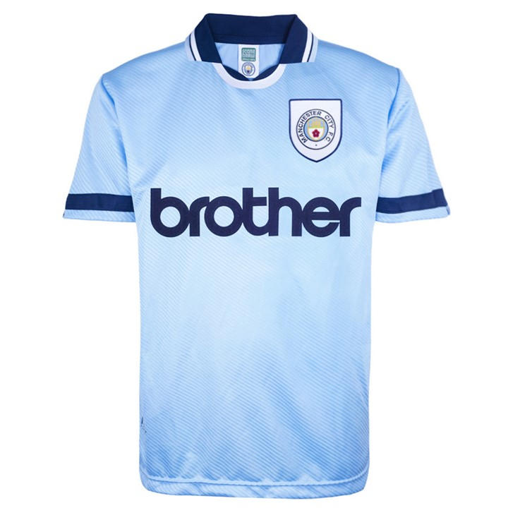 Manchester City  Men's  Sd  Home Shirt 1994, Football by Score Draw in Size M, Sports Direct