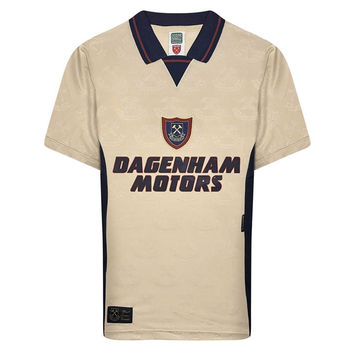 West Ham United  Men's   Away Shirt 1996, Football by Score Draw in Size M, Sports Direct