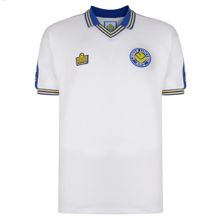 Leeds  Men'   United Home Shirt 1978/79, Football by Score Draw in Size S, Sports Direct