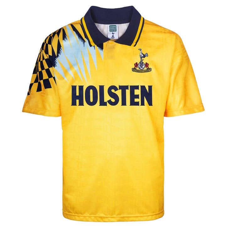 Tottenham Hotspur  Men's  Scoredraw  Away Shirt 1992/93, Football by Score Draw in Size L, Sports Direct