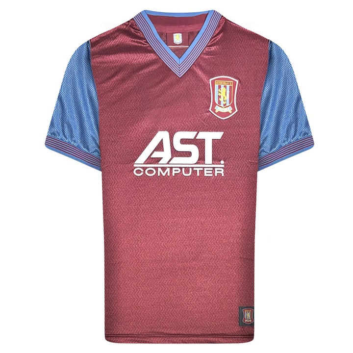 Aston Villa  Men's   Retro Home Shirt 1998, Football by Score Draw in Size XL, Sports Direct