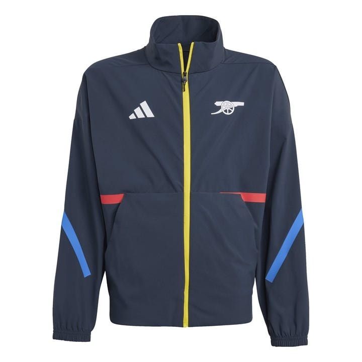 Arsenal   Kids  Kids'  Tracksuit Top, Football by adidas in Size 9 - 10 Years, Sports Direct