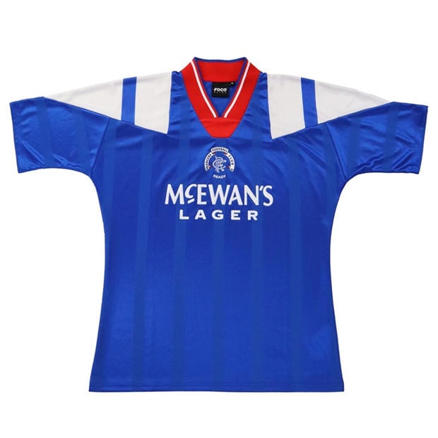 Mens Licensed Retro Football Shirt Rangers