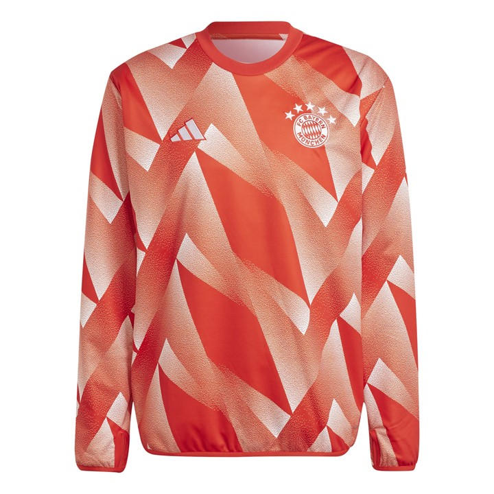 Bayern Munich  Men'   Pre-Match Warm Top 23/24 , Football by adidas in Size S, Sports Direct
