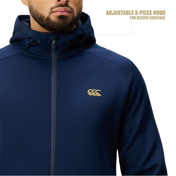 Canterbury Men's Black Performance Hoodie in Size L, Sports Direct