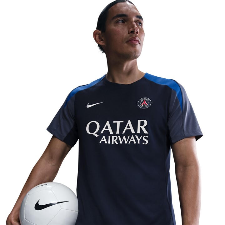 Psg  Men's   Strike T-Shirt 25/26 , Football by Nike in Size XL, Sports Direct