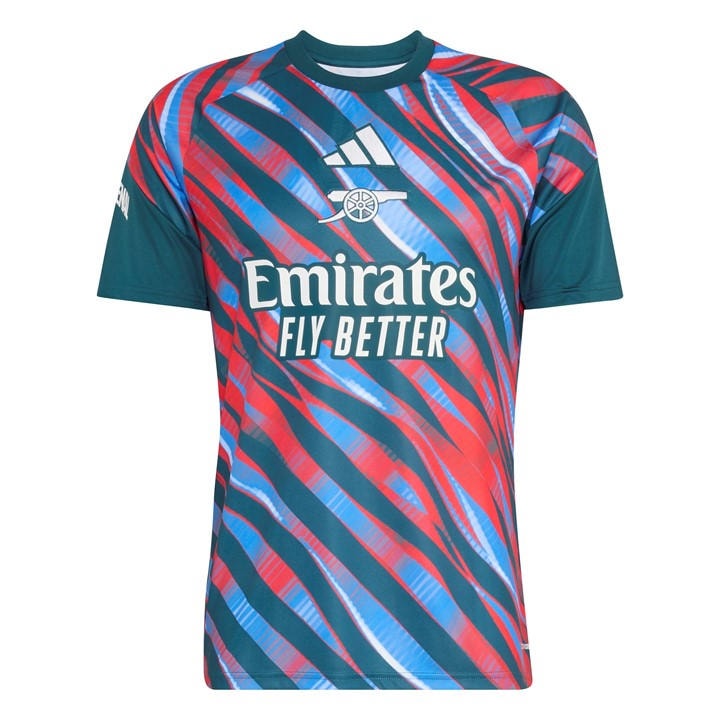 Arsenal  Men's   2026 2027 Pre Match Shirt, Football by adidas in Size L, Sports Direct