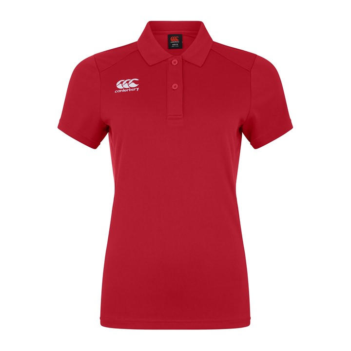 Canterbury Boys Red Club Dry Short-Sleeve Performance T-Shirt in Size 5 - 6 Years, Sports Direct