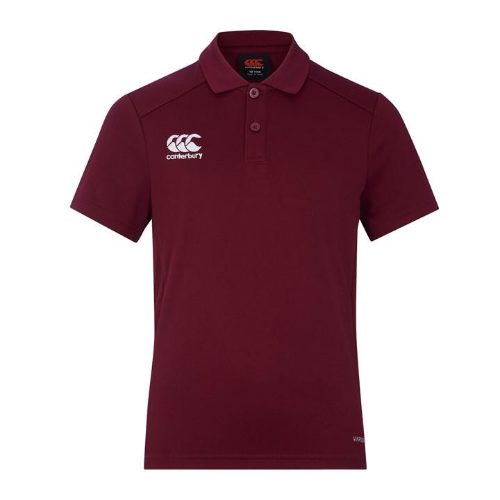 Canterbury Club Dry Polo Shirt Juniors - Purple