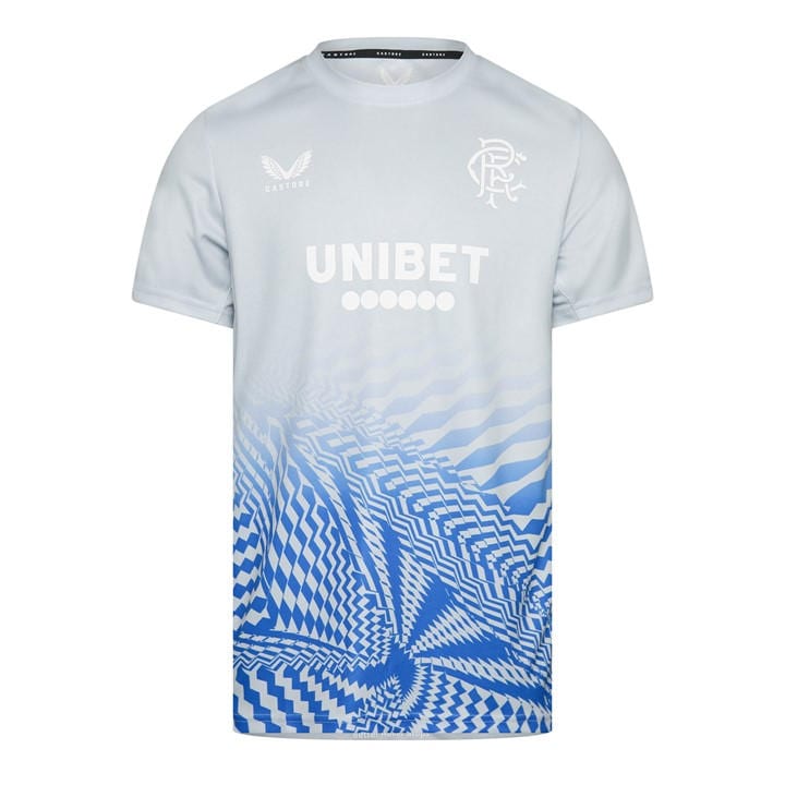 Castore Men's Blue Licensed Short Sleeve T-Shirt in Size L, Sports Direct
