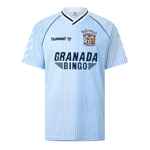 Hummel - Mens Coventry City Licensed Retro Football Shirt 1987