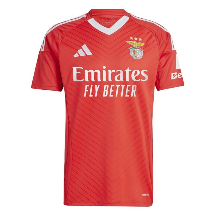Benfica  Men's   Home Shirt 24/25, Football by adidas in Size XL, Sports Direct